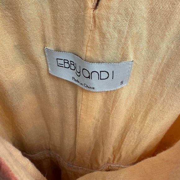 Ebby Andi Floral Halter Neck Coral Lightweight feminine Mini Dress size Small - Picture 4 of 10